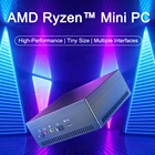 Мини-ПК AMD Ryzen R5 2500 3550H R7 2700U Vega 10 Graphics 2 * DDR4 M.2 NVMe, игровой компьютер с Windows 10, 4K, HTPC HDMI2.0, DP, AC, Wi-Fi