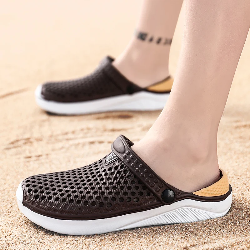 

Fashion Beach Sandals Thick Sole Slipper Waterproof Casual Outdoor Lady Cool Slippers Heel Anti-Slip Sandals Flip Flops Women