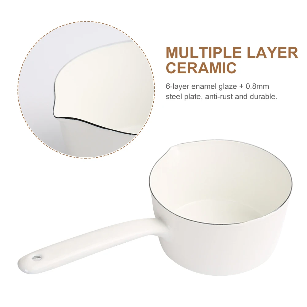 

Кастрюля для детского питания, 15 см, с эмалью