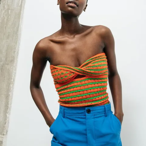 Strapless tank tube top stripe - купить недорого | AliExpress