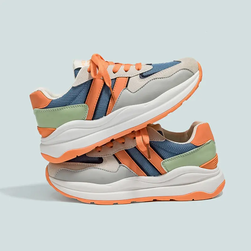 Women's Ultralight Running Shoes Ladies Summer 2023 Female Sneakers Lace-up Casual Mesh Platformed Sneakers Designer Shoes