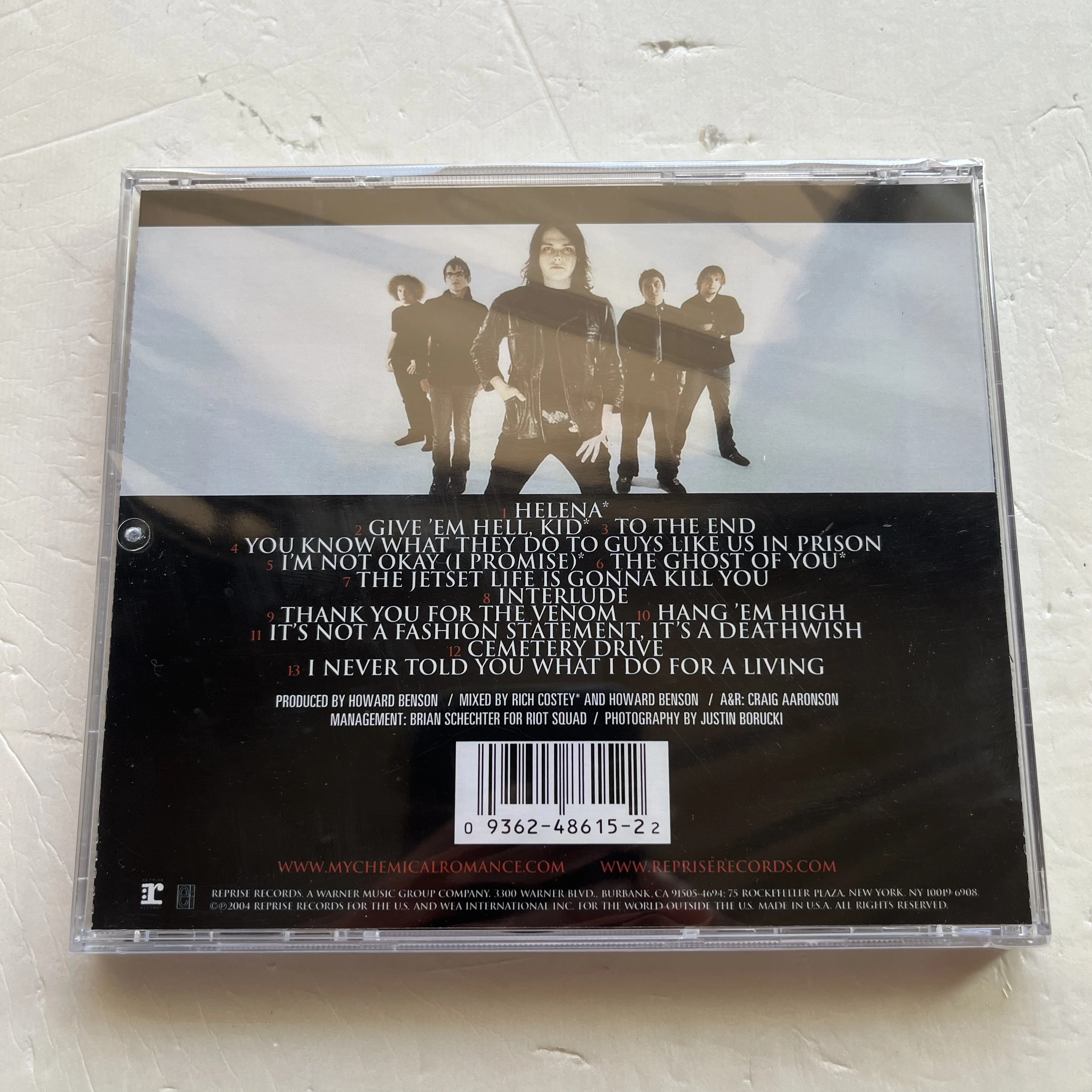 Музыкальный CD-диск Rock My Chemical Romance Gerard Way, альбом Three Cheers for Sweet Revenge, музыкальная запись, косплей, саундтреки для Walkman, бокс-сет (art.: 3920d87eccf72) - 3920d87eccf72