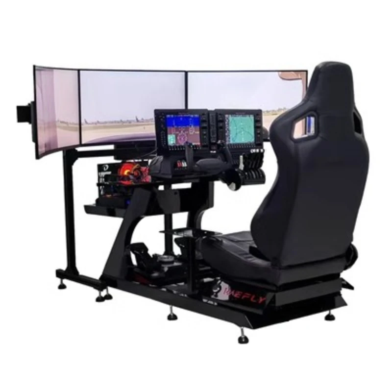 

Simulated driving joystick seat bracket set, complete equipment for civil aviation passenger aircraft cockpit