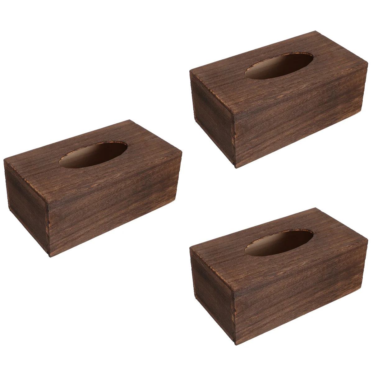 

Tissue Box Towel Cover Hand Dispenser Facial Rectangular Holder Guest Car Storage Tray Napkin Containervintage Case Paper