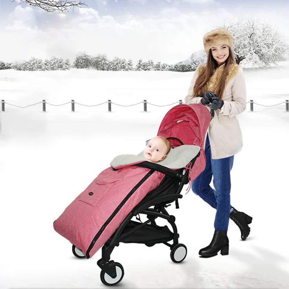 

Newborn Baby Winter Warm Sleeping Bags Swaddling Stroller Wrap Blanket