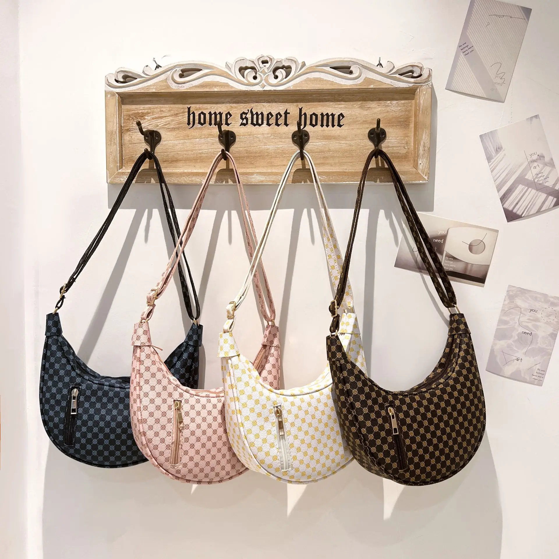 

Korean version of sweet everything niche design shoulder underarm bag