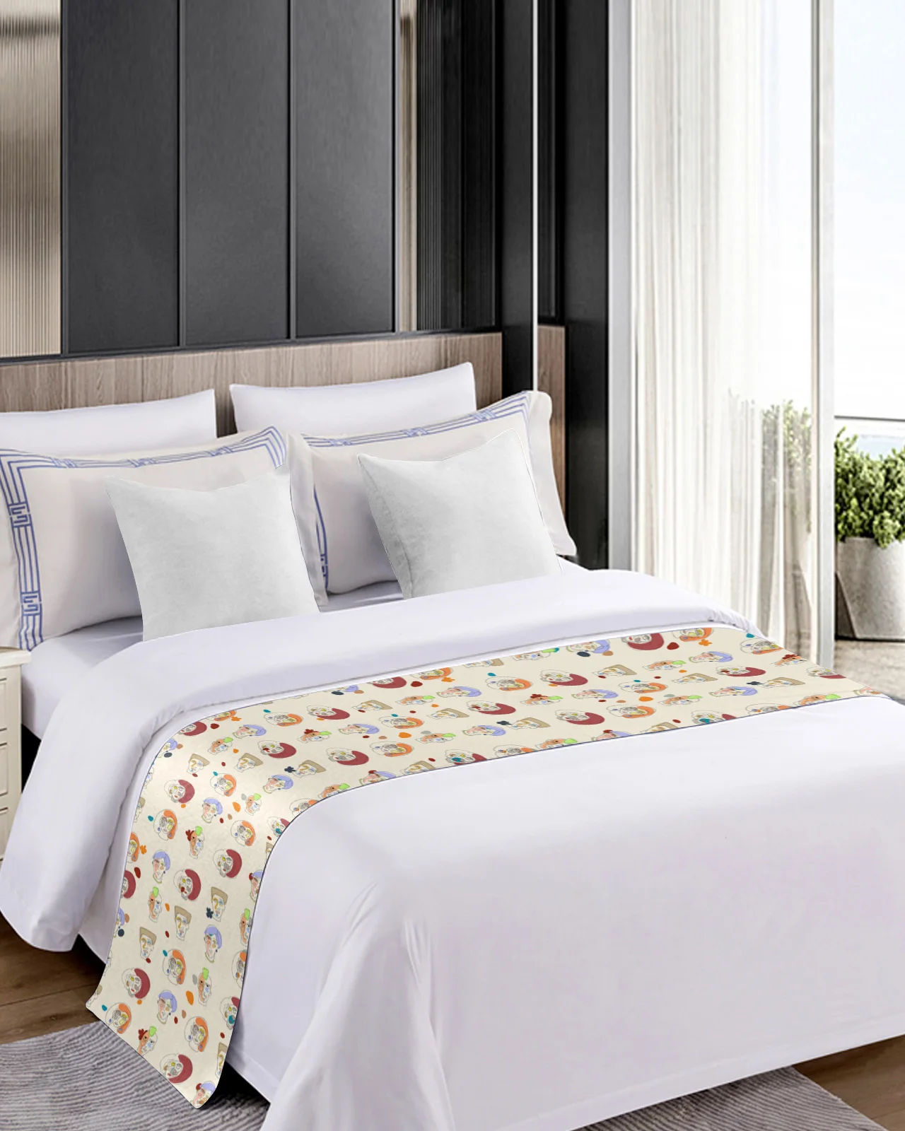 Украшение для кровати с абстрактным изображением мужчин и женщин декоративное