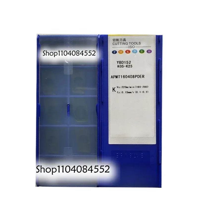 Оригинальные оригинальные карбидные вставки ЧПУ YBD152 YBD252 APMT160408PDER гарантия