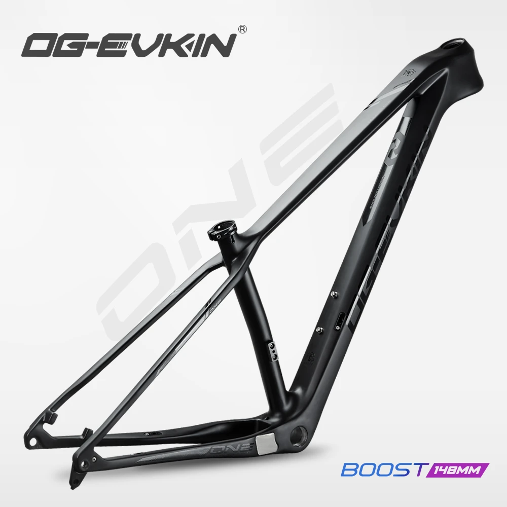 OG-EVKIN CF-054 MTB 12V Carbon Mountain Bike Frame 12X148 Th