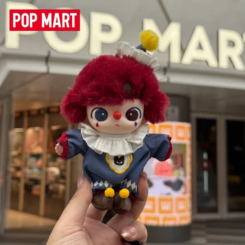 Фото POPMART Why So Serious Series слепая коробка подвески фигурка милый пламя клоун фигурка подарки на Хэллоуин Dimmo Labubu слепая коробка №5