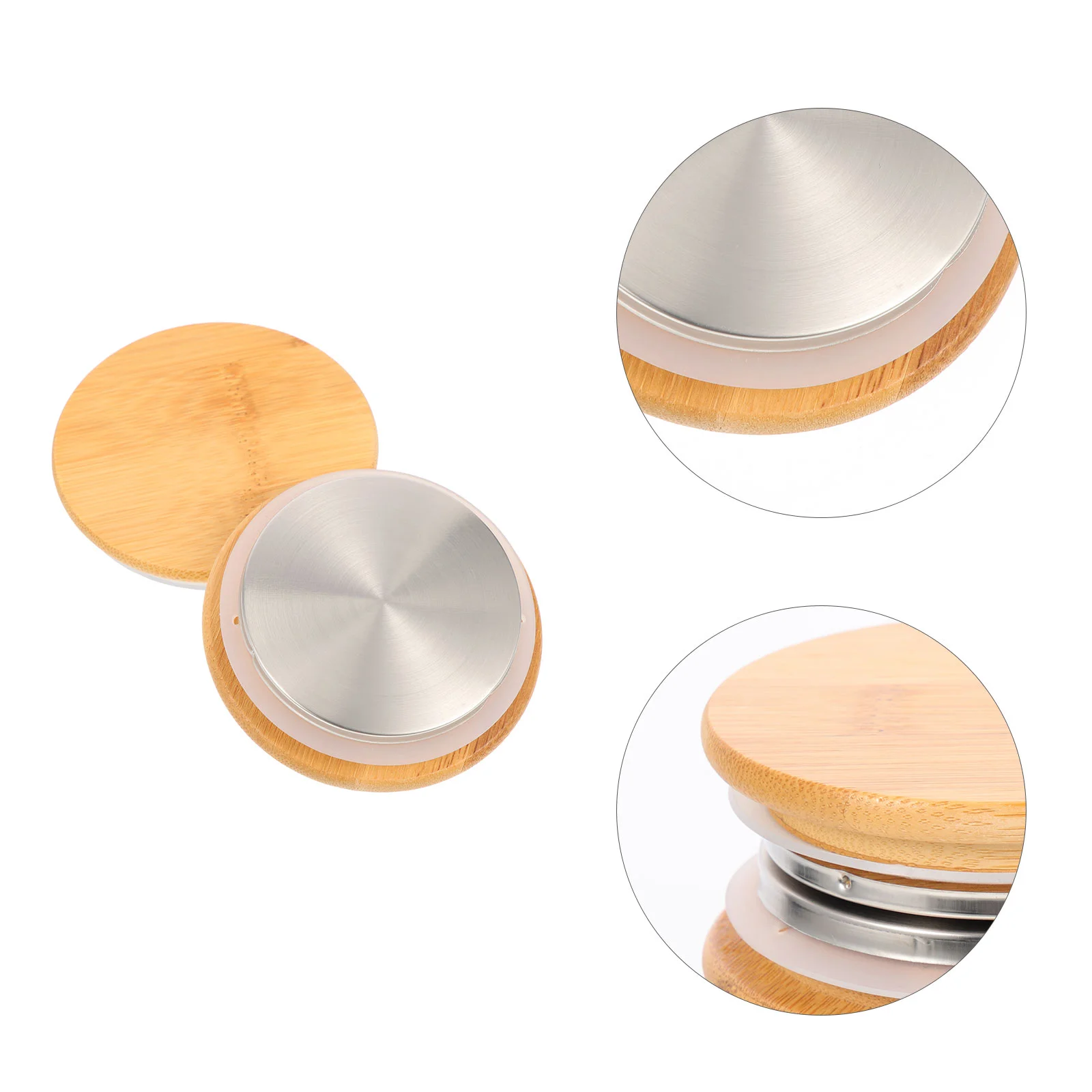 

2Pcs Stainless Steel Pitcher Lid Convenient Pitcher Cover Replaceable Jug Lid Jug