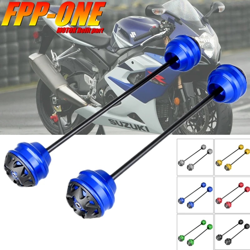 

GSXR1000 защита переднего и заднего колеса, оси вилки, слайдер для SUZUKI GSX-R1000 GSXR1000 GSXR GSX-R 1000 2005-2006