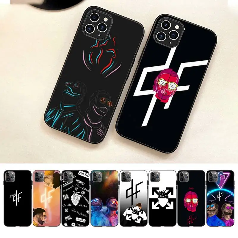 

PNL QLF Rapper Phone Case For Iphone 7 8 Plus X Xr Xs 11 12 13 14 Se2020 Mini Pro Max Case