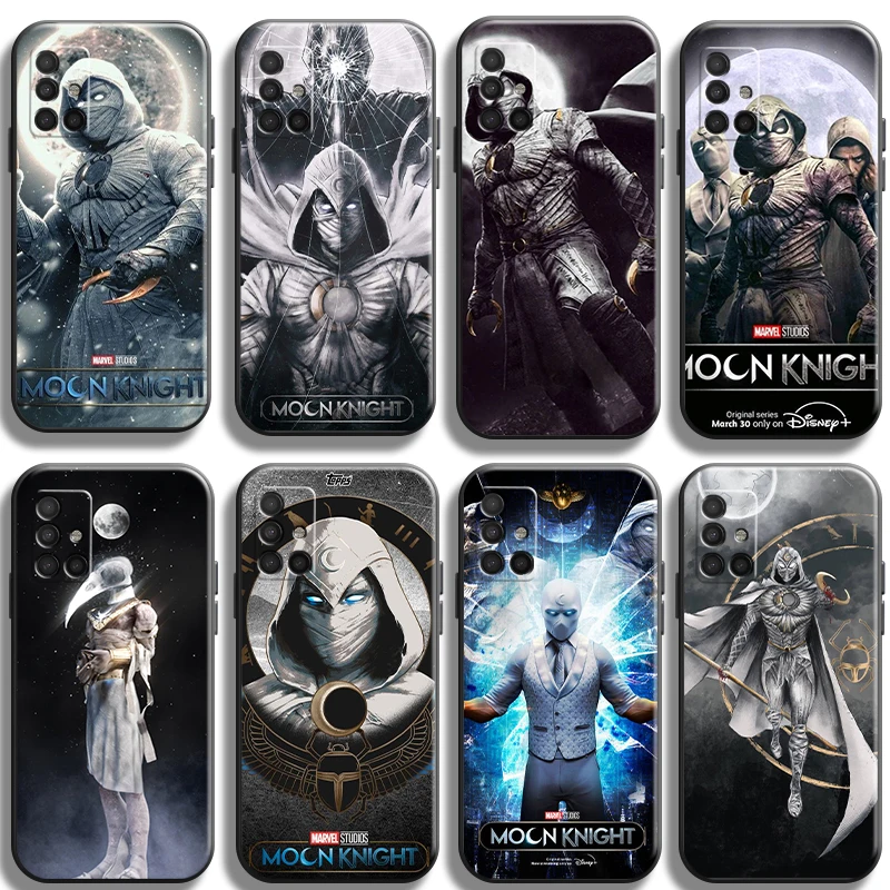 

Marvel Moon Knight Phone Cases For Samsung A51 5G A31 A72 A21S A52 A71 A42 5G A20 A21 A22 4G A22 5G A20 A32 5G A11 Luxury Ultra