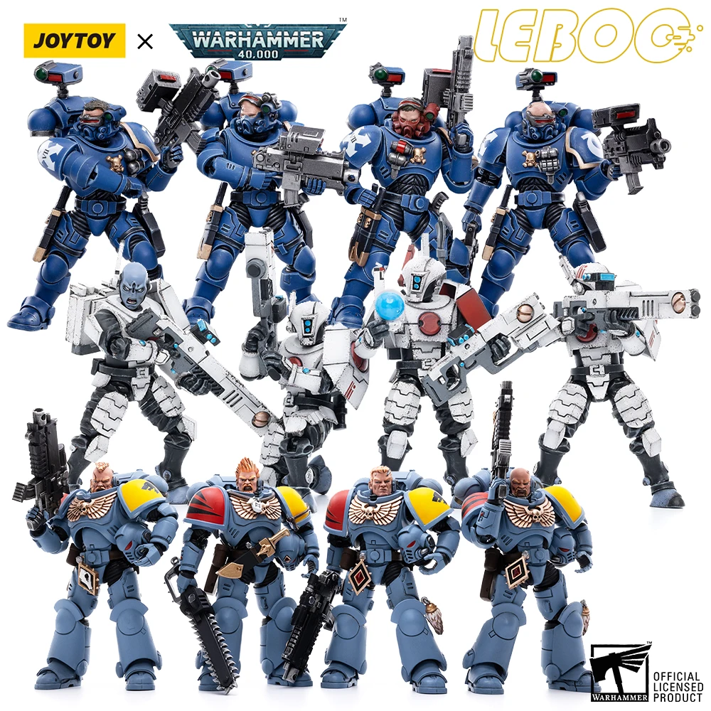 

JoyToy[In-Stock] 1/18 Action Figures Warhammer 40K Mecha Full Set Ultramarines T'au Empire Space Wolves Free Shipping
