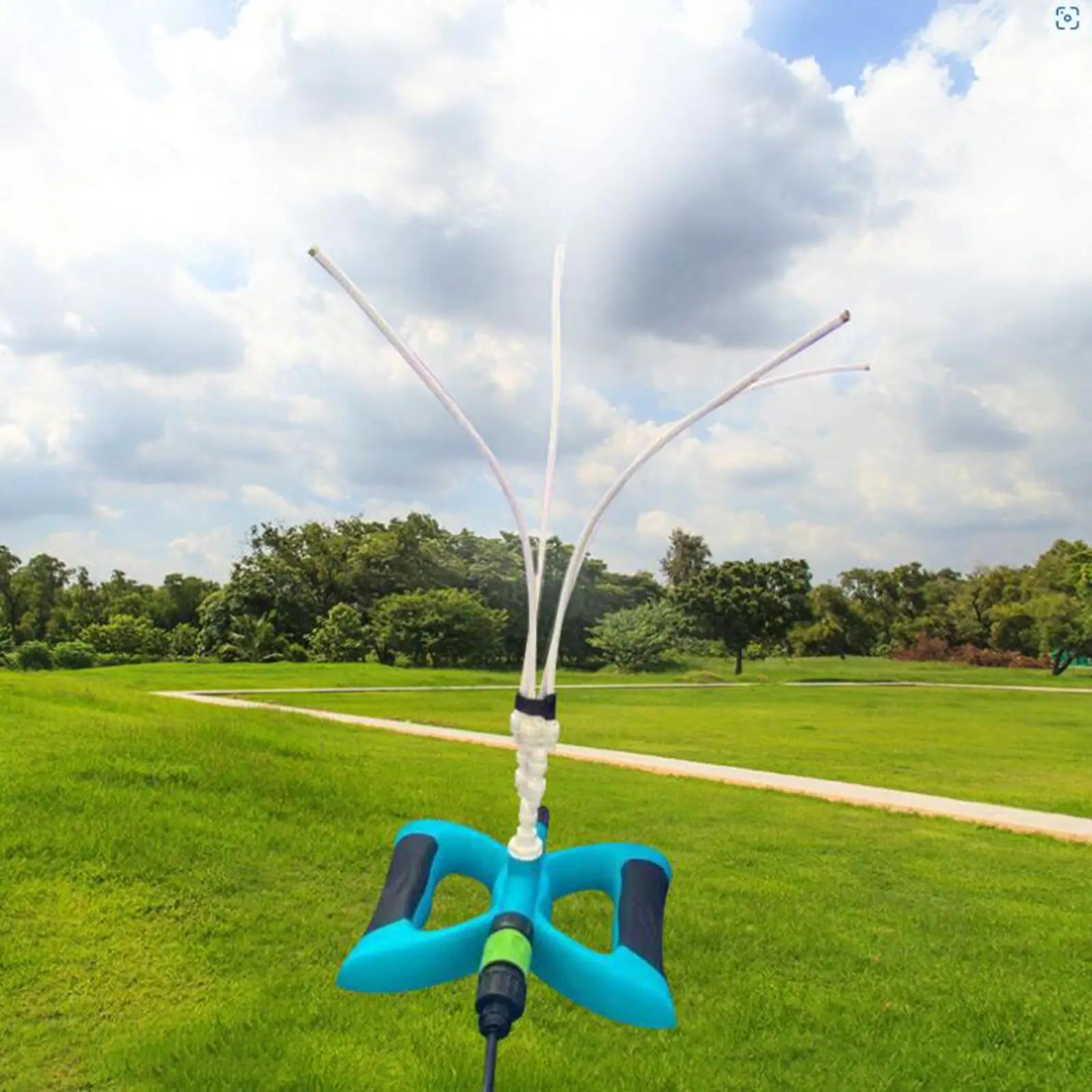 

Misting Cooling System Portable Adjustable Flexible Stand Mister System for Outside Swimming Pool BBQ Cool Sprayer