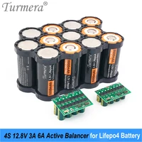 turmera 4s 12 8v 3a 6a active equalizer balancer for 90ah 100ah 200ah 280ah 320ah lifepo4 battery or 12v solor system energy use