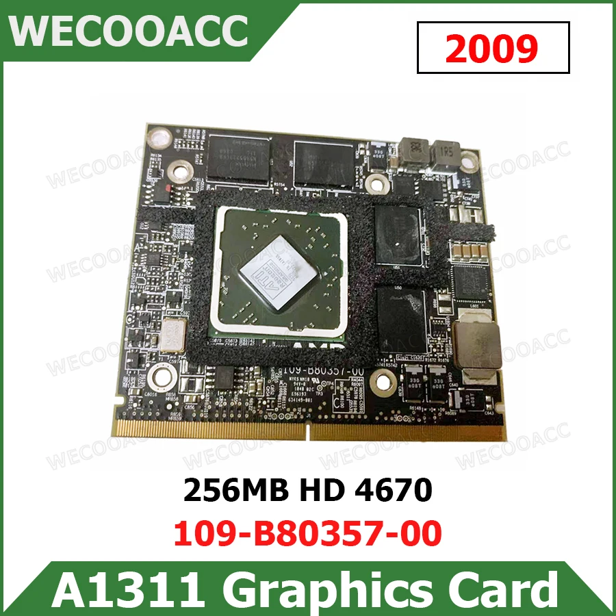 

Original Radeon HD 4670 Video Card 256MB For iMac 21.5" A1311 Graphics Card 2009 109-B80357-00