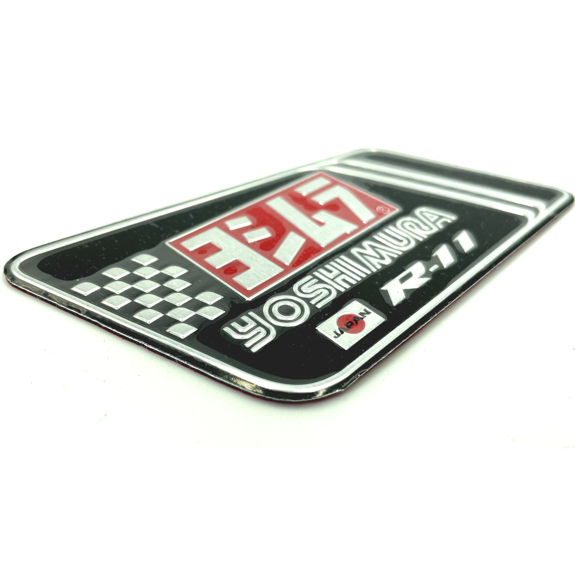 Мотоциклетный глушитель алюминиевая наклейка Yoshimura выхлопная труба 3D наклейки