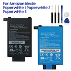 Оригинальная сменная батарея для Amazon Kindle Paperwhite 2 3 1 стандартная Оригинальная батарея 1420 мАч
