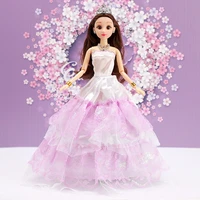 30cm doll clothes for 16 bjd dress up wedding dress princess play house children girl toy accessories fashion gift