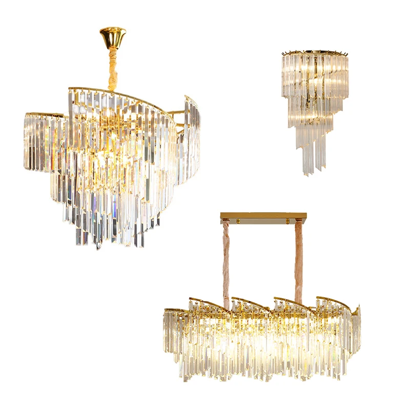 

Spiral LED Luxury Pendant Lights 2022 Glass Lustres Silver Hanging Lamps for Ceiling Modern Decoration Home Decor Kitchen Island