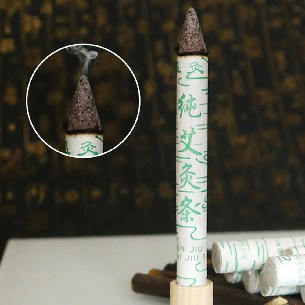 HDRSMTMED 10 рулоны из чистого мокса ожоговая древесина - традиционная китайская