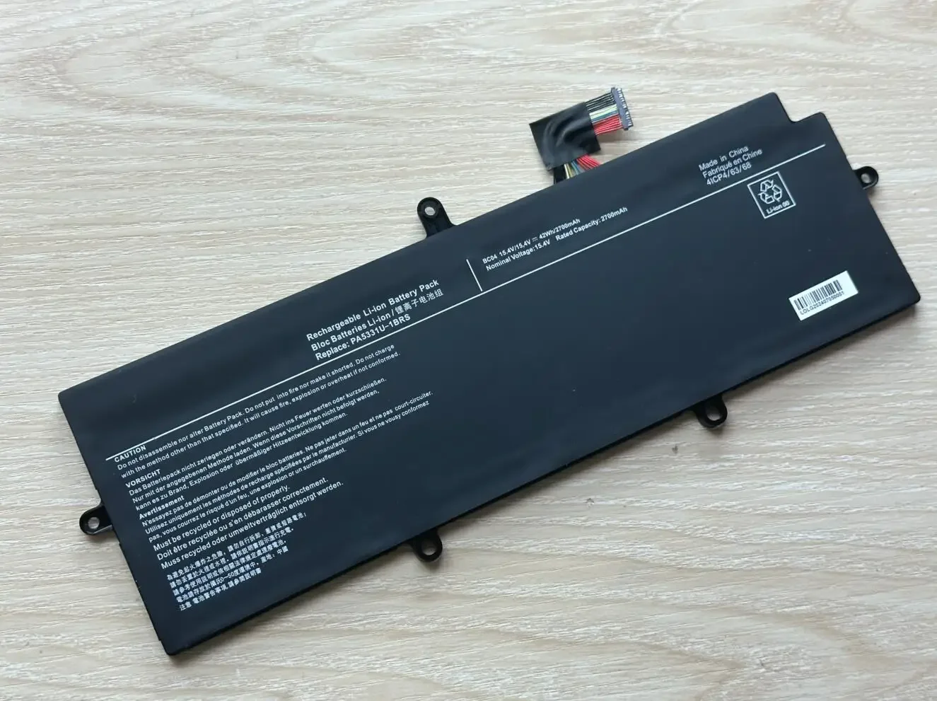 PA5331U-1BRS PA533U Аккумулятор для ноутбука PTG TEC X30L A40-G R30-A A30-E-10N AK01B AK40B P 000831100 15 4 В 42WH