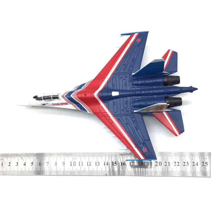 Nsmodel1/100su-35 Su-35 Русский воин Performance Team Моделирование Модель истребителя из сплава