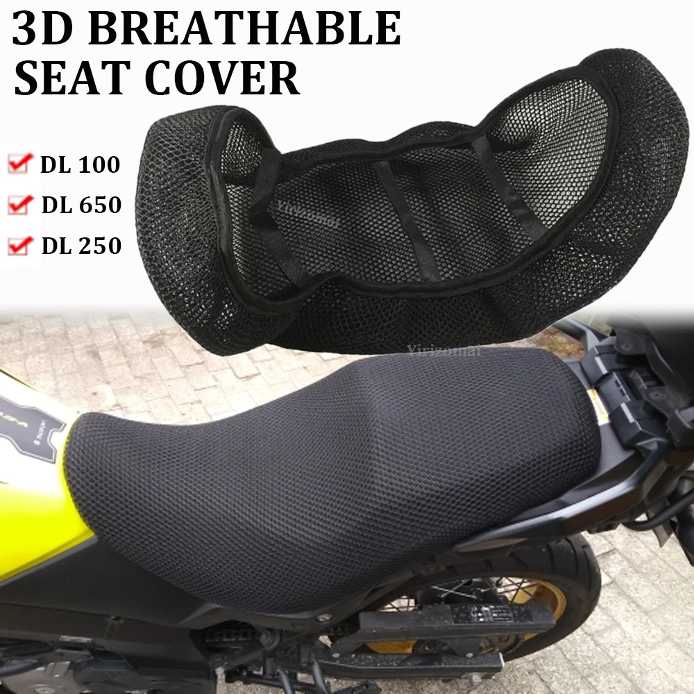 

Motorcycle Anti-Slip Cover Breathable Waterproof Cushion Protecting Cover for Suzuki V-Strom VStrom DL1000 DL650 DL250 DL 650