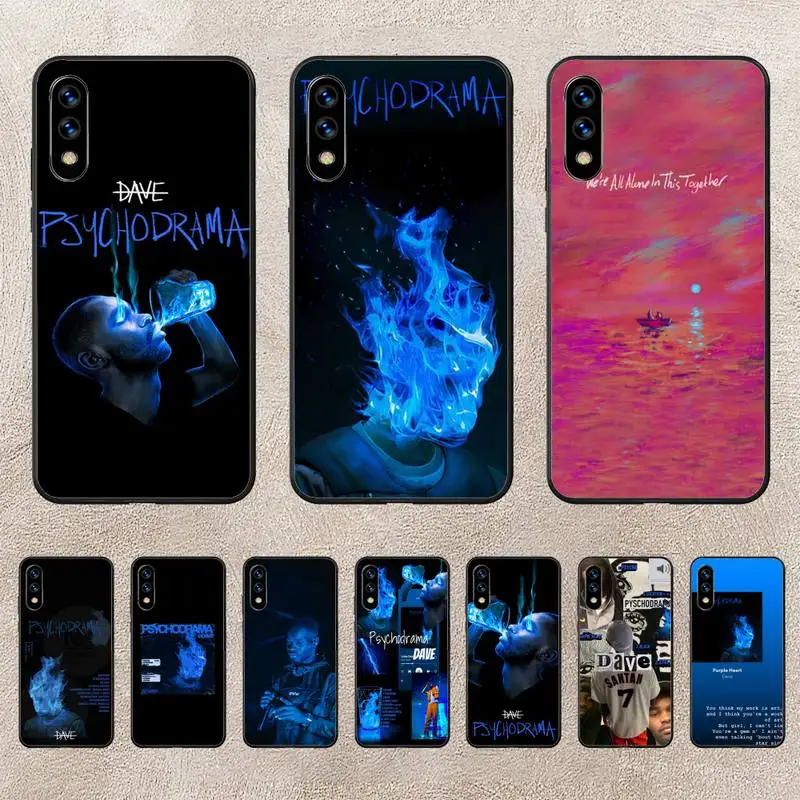 

Dave Psychodrama Rapper Phone Case For Huawei P10 P20 P30 P50 Lite Pro P Smart Plus Cove Fundas