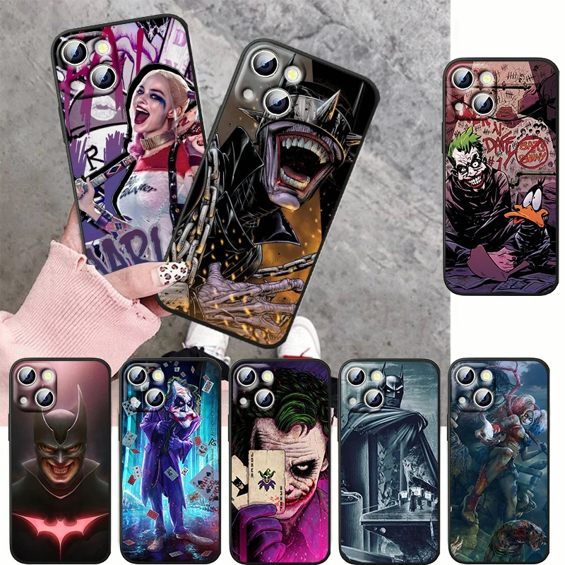 

Cute Harley Quinn Clown For Xiaomi Redmi 10 10X 9T 9C 9C 8 7 5 K50 K40S Gaming 4G 5G Silicone Soft Shockproof Black Phone Case