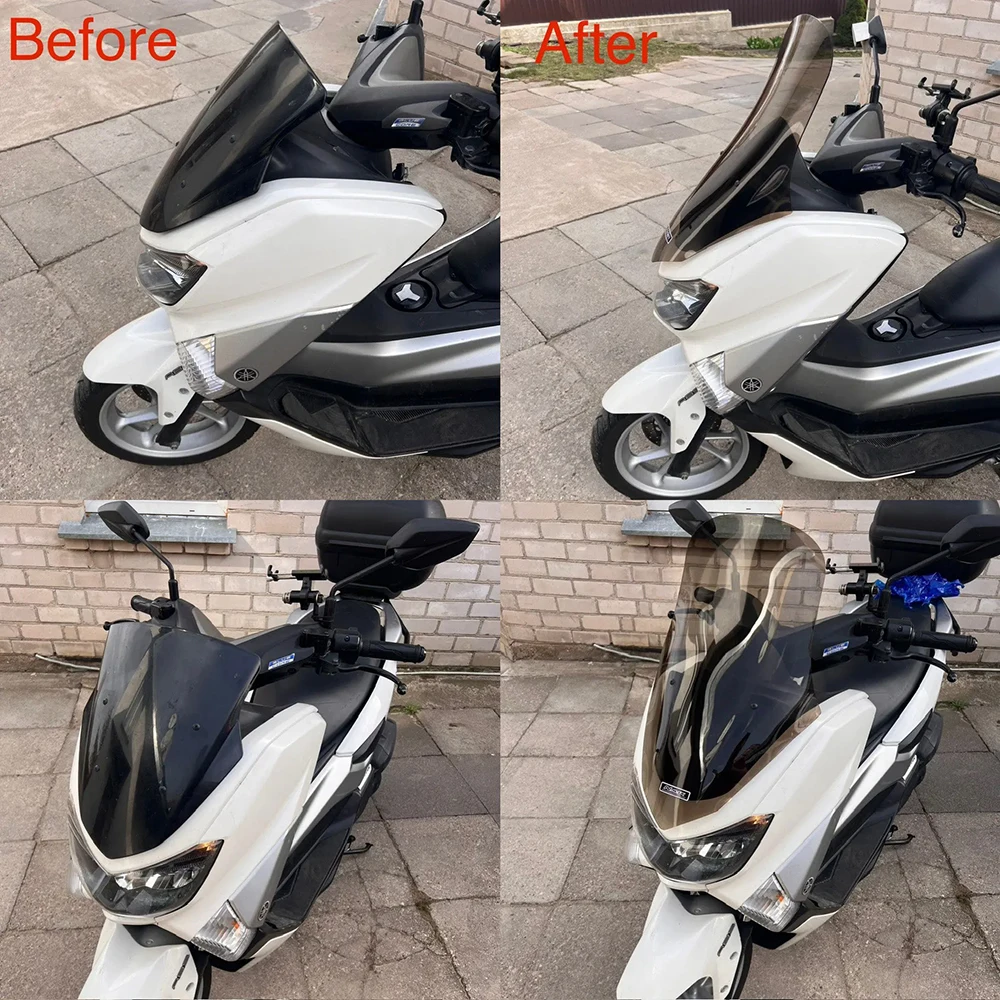 2024 NMAX 155 лобовое стекло аксессуары для мотоциклов YAMAHA NMAX155 N-MAX 125 150 22 2021 NMAX125