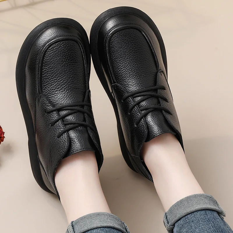 Лоферы женские замшевые из натуральной воловьей кожи 3 см