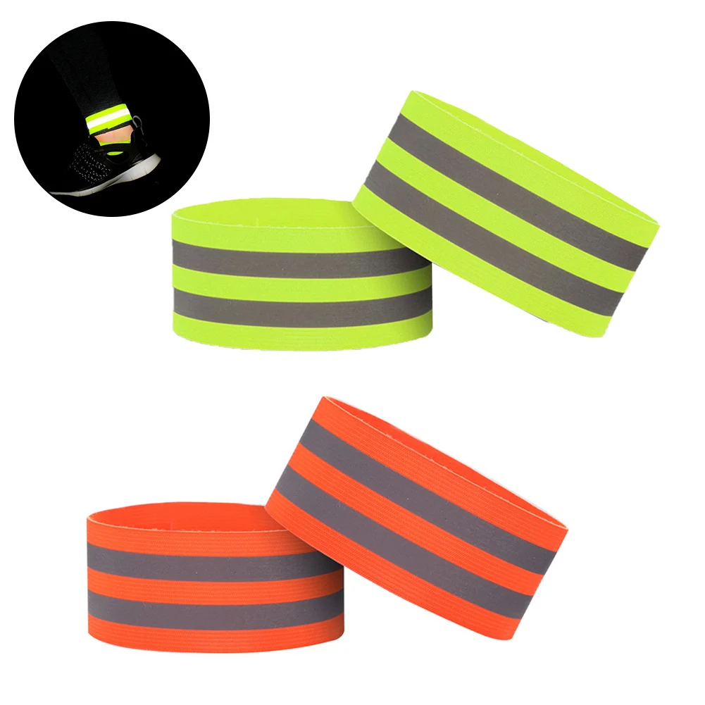 Brand New Reflect Straps Wrist Strap Reflective Straps Safety Reflector Tape Sports Equpiment Wrist Leg Wrist Strap