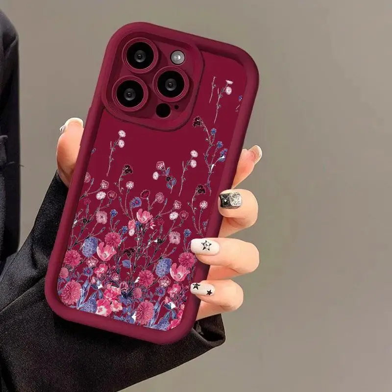 Цветочная фотография для Realme C63 C65 C51 C53 C21Y C25Y C30 C31 C33 C35 C11 C20 8 8i мягкий силиконовый