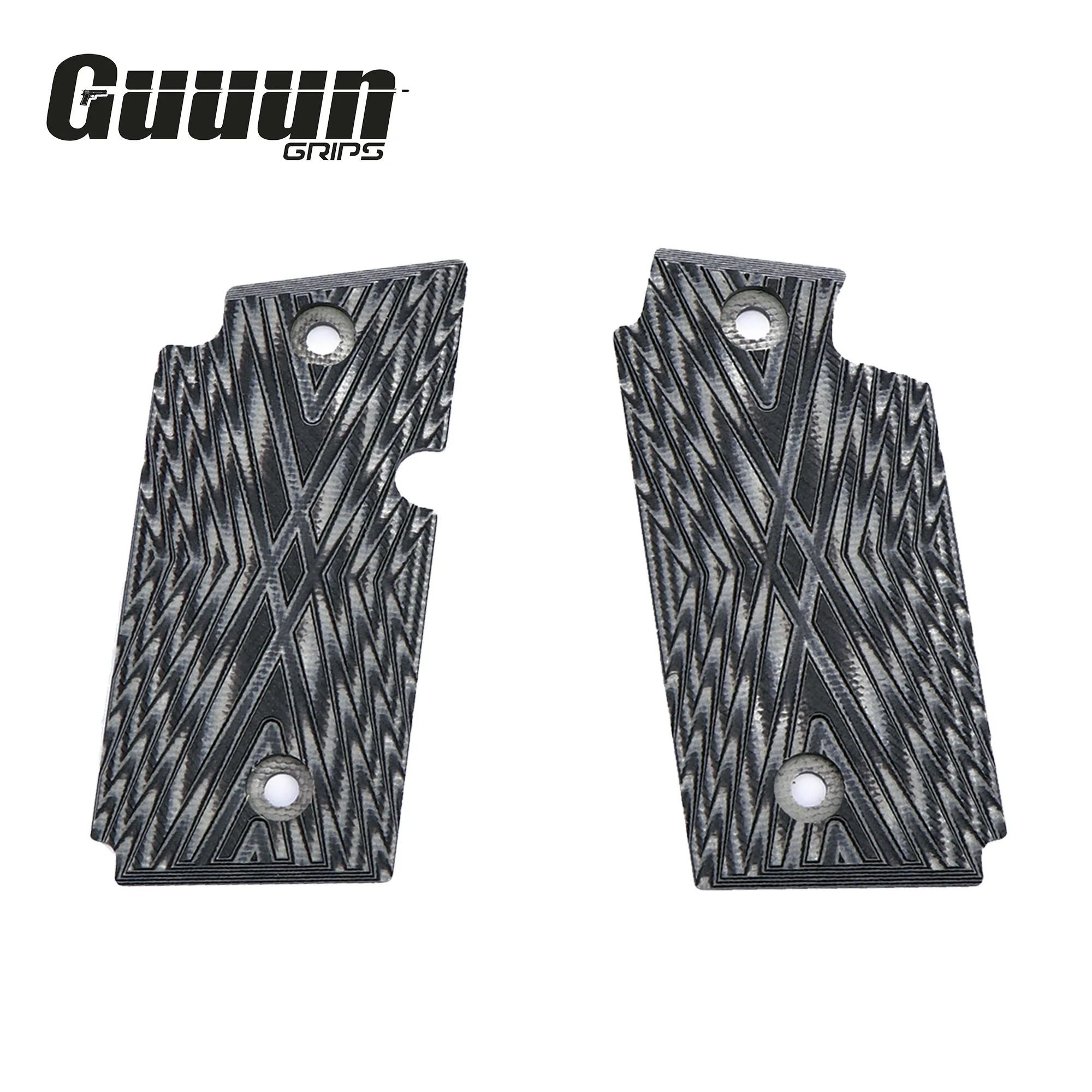 Ручки Guuun G10 для Sig Sauer P238 с агрессивной текстурой OPS Crosshatch