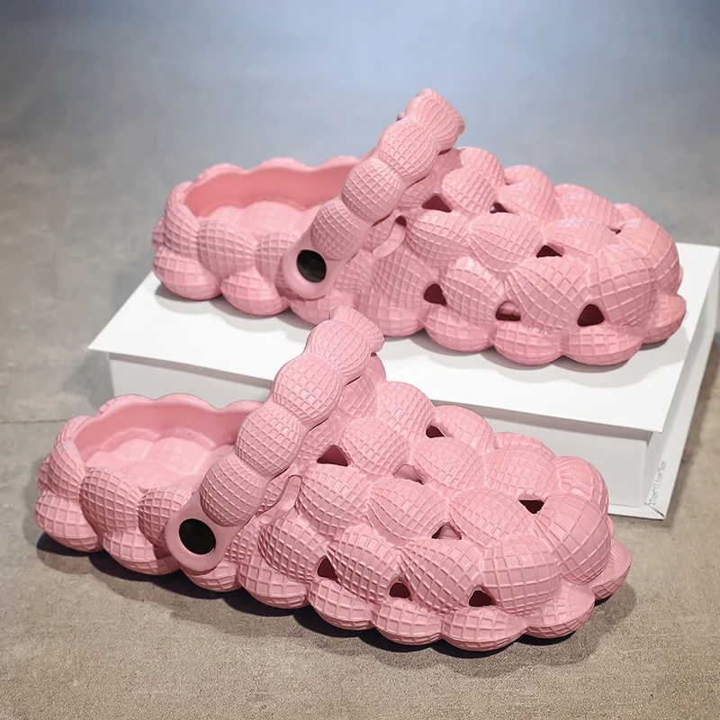 Flat Sandals for Women Shoes Women Summer Footwear Comfortable Bathroom Slippers Casual Eva House 2023 Bedroom Sabot Cute