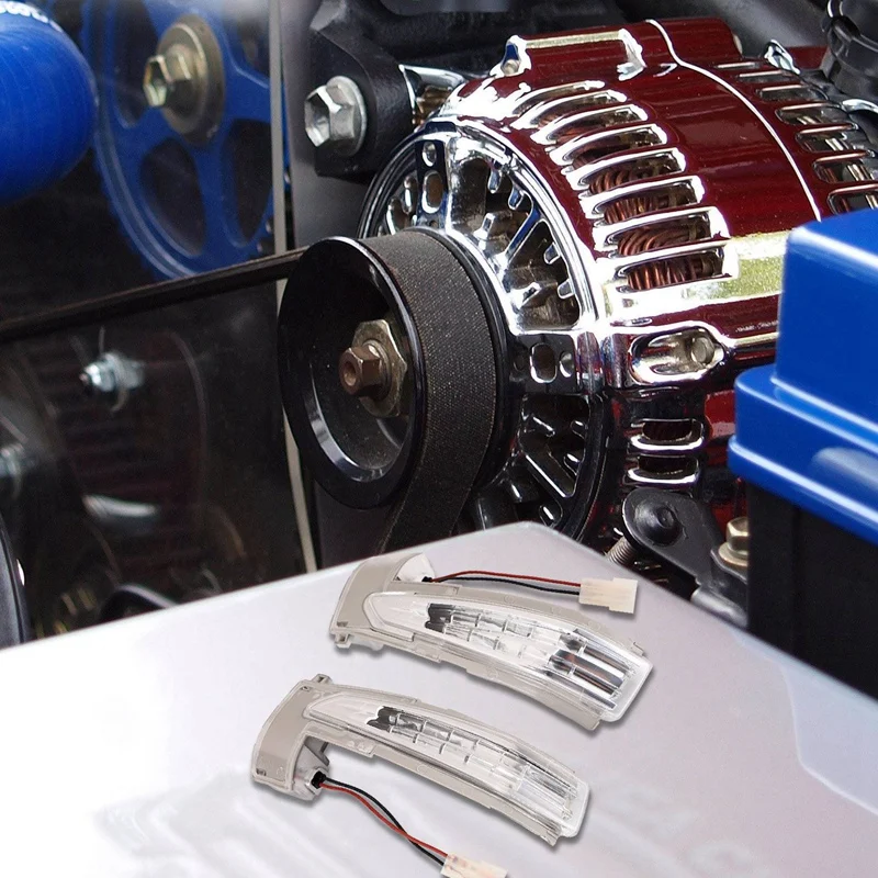 Новый-автомобильный фонарь заднего вида указатели поворота фонари для зеркала