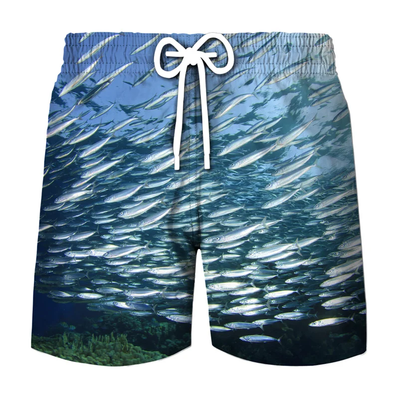 

Abstract Are Graffiti Graphic Shorts Pants Men 3D Printed Paint Fish Board Shorts Hawaii Y2k Swimsuit homme Swim Trunks Swimwear