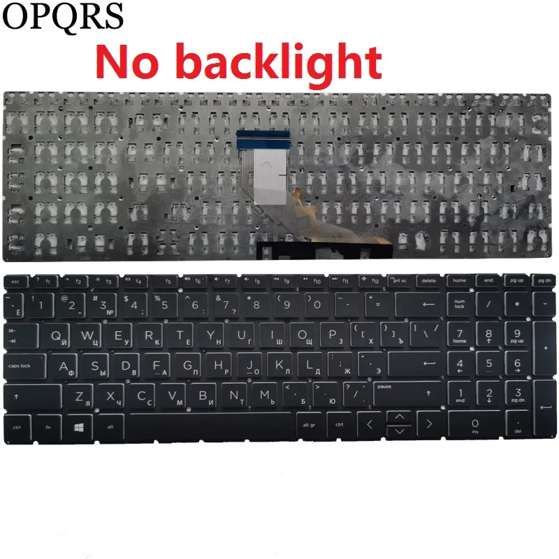 Клавиатура с русской раскладкой для ноутбука HP Pavilion 15-CN 15-CR 15-CW 15-DR 15-EC 15-CX 15-DK 15t-DA