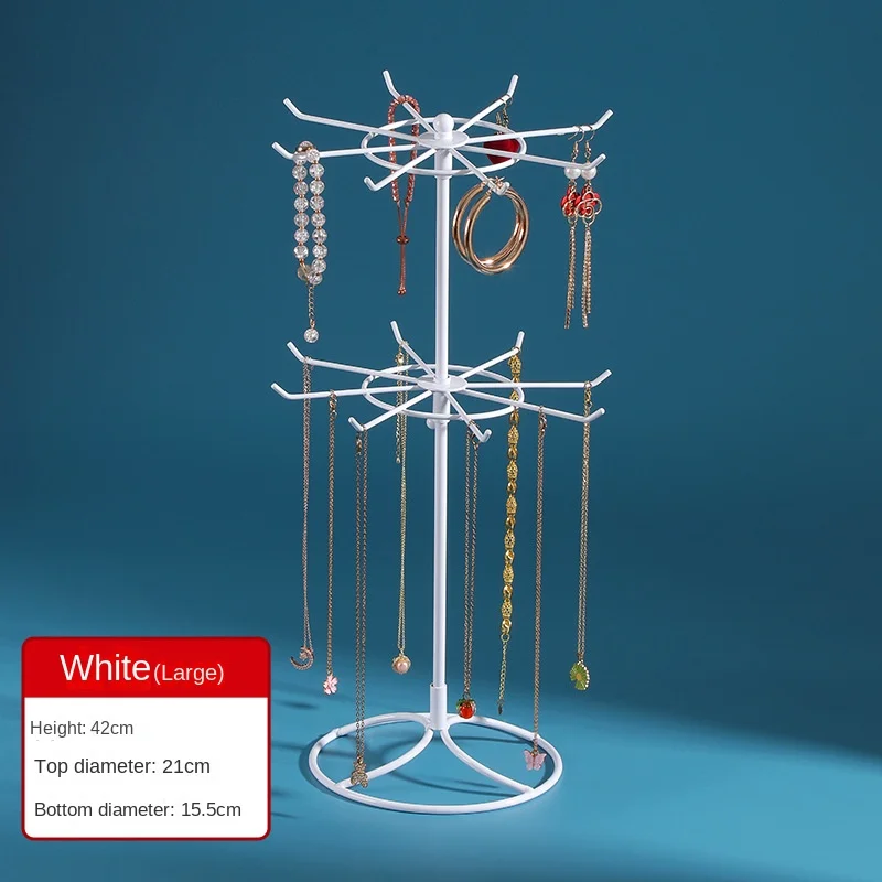 

Металлическая двухъярусная подставка для украшений