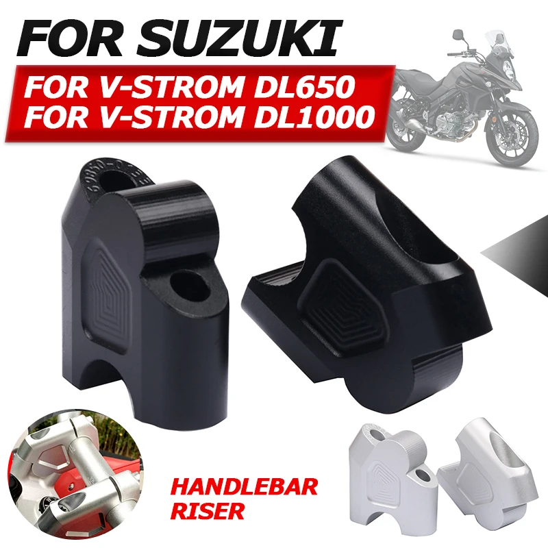 

For SUZUKI DL650 V-Strom 650 1000 DL 650 VStrom 650 VStrom650 2021 Motorcycle Accessories Handlebar Riser Bar Mount Handle Clamp