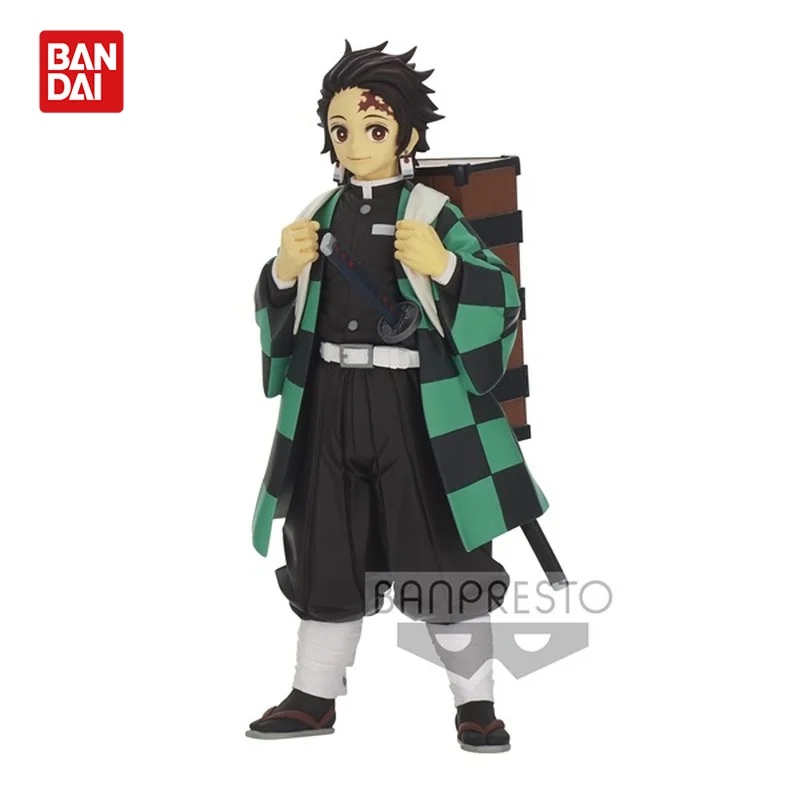 

in stock 100% Original Banpresto Demon Slayer Kamado Tanjirou B action figure model Assemble toys kids gift