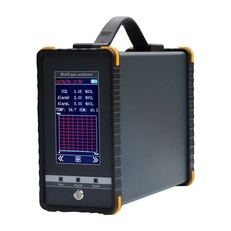 

Portable Gas Analyzer, Handheld Detector, Measuring Device