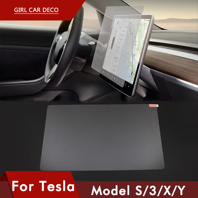 

Защитный экран для приборной панели tesla Tesla model3 x s Y, центральное управление, ультра-четкий экран навигации, закаленная пленка