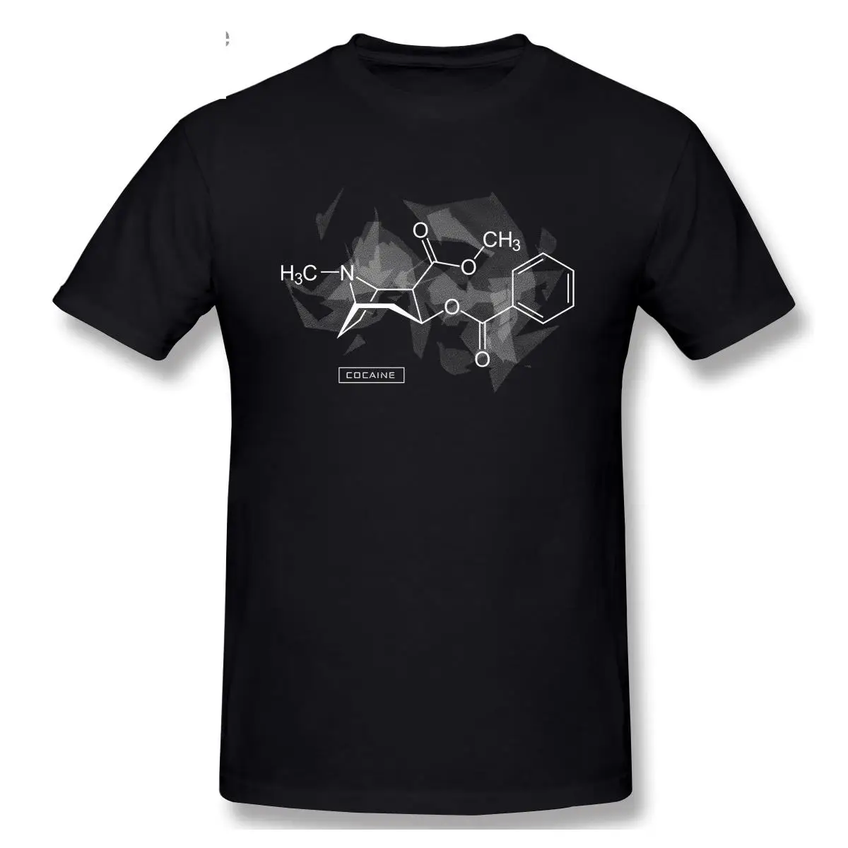 

Футболка Neuro мужская с принтом гормонов лекарств химии экспериментов кокаина молекул, летняя хлопковая футболка унисекс с коротким рукавом и круглым вырезом