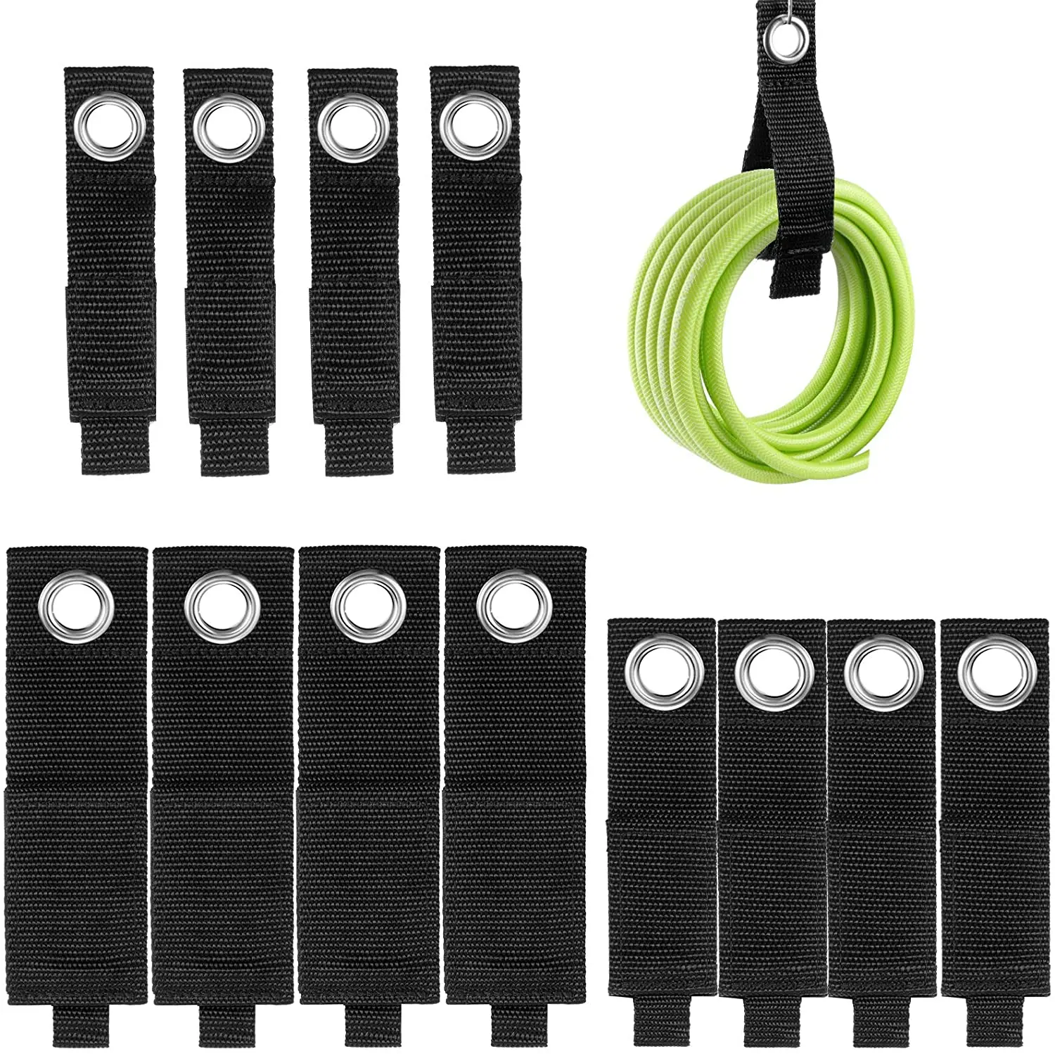 12PCS 4S 4M 4L Heavy Duty Extension Cord Holder Organizer St