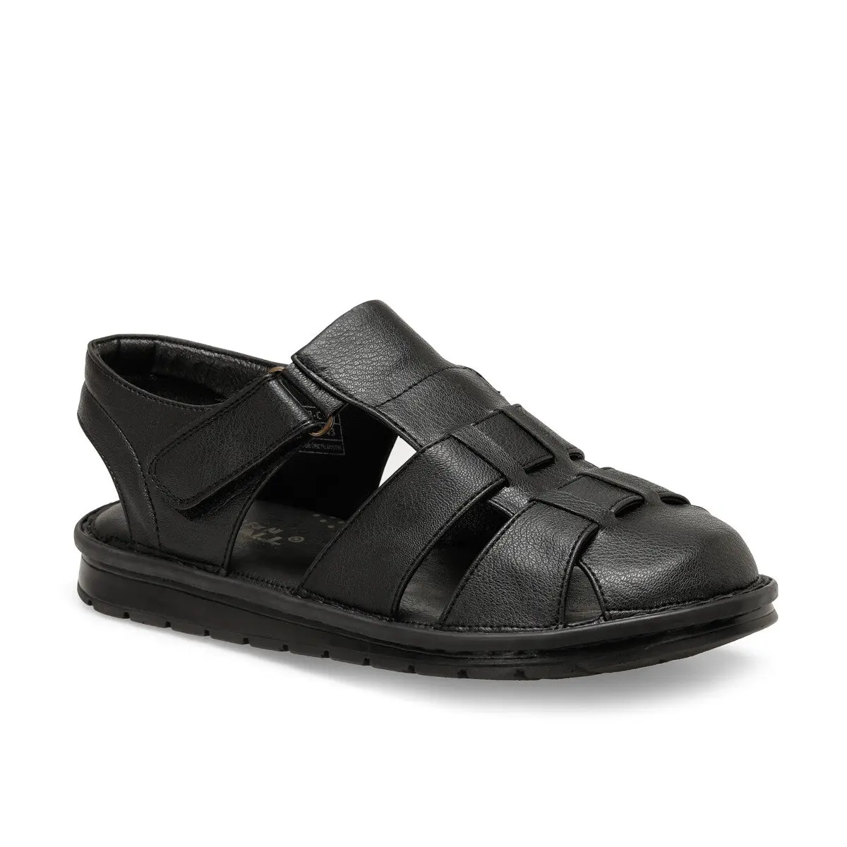 

103 C Black Male Sandals