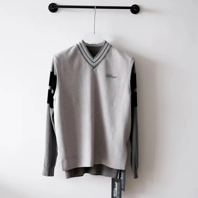 

Мужской утепленный кашемировый Трикотажный жилет с V-образным вырезом